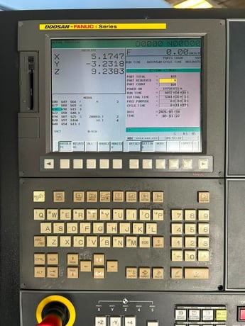 Daewoo Doosan #DNM-500II, CNC vertical machining center, 30 automatic tool changer, 40.2" X, 21.3" Y, 20.1" - Image 5