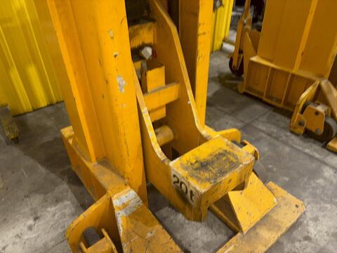 80 Ton, Neuero/Railquip #3277, mobile jack lift set, (4) 20 Ton jacks, 78" lift, 63" travel, 2002 - Image 10
