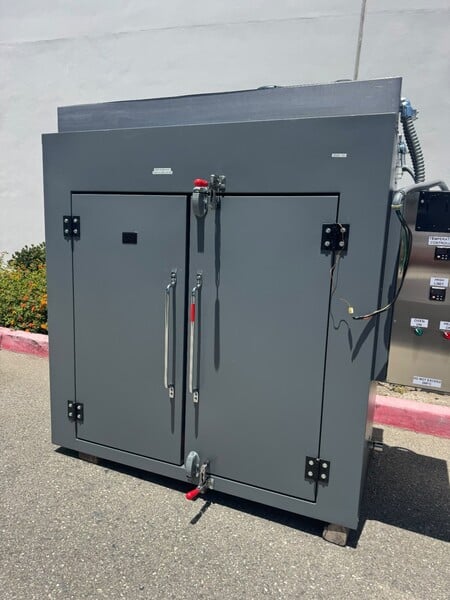 48" width x 48" H x 24" D JPW #ST424TULF480, batch oven, 500&deg;F, stainless racks, 2022, new - Image 3
