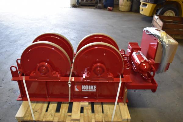 30 Ton, Koike Ransome, turbine rotators, Micarta wheels - Image 3