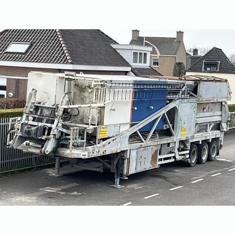 Aran, Portable Mixing Plant, trailer-mounted, 3,000 Kg/hr. capacity, Cummins Diesel engine, silo, 1986 - Image 6