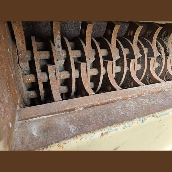 REM #SH2452WBSR, Horizontal Wood Hog/Pallet Shredder, 6" high x 52" wide feed opening, 24" diameter x 60" - Image 4