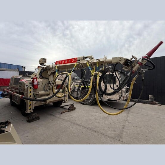 Normet #Alpha-30, Underground Shotcrete Sprayer, SB 307 spray boom, Deutz Diesel engine, 2015 - Image 1