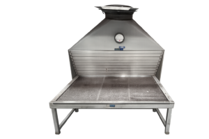 New-Tech Table/Hood with Magnahelic Gauge 32" x 56" table surface; Table height 35" - Image 1