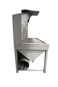 New-Tech Table/Hood with Magnahelic Gauge 32" x 56" table surface; Table height 35" - Image 3