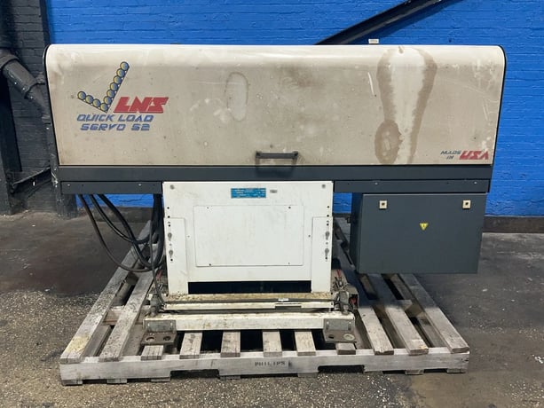 LNS #Q.L.-Servo-S2, Quick Load Servo S2 Magazine Bar Feeder, 0.2 KW, 64", 3 phase - Image 2