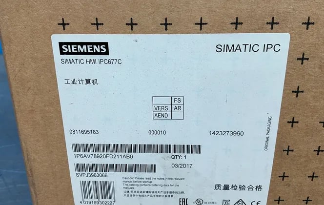 Siemens #6AV7892-0FD21-1AB0, Simatic HMI IPC677C, 2017 - Image 6