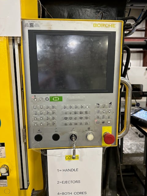 3300 Ton, 1029 oz., Borche #BU3300-V, injection molding machine with Yaskawa robot, Keba Control, 2024 - Image 5