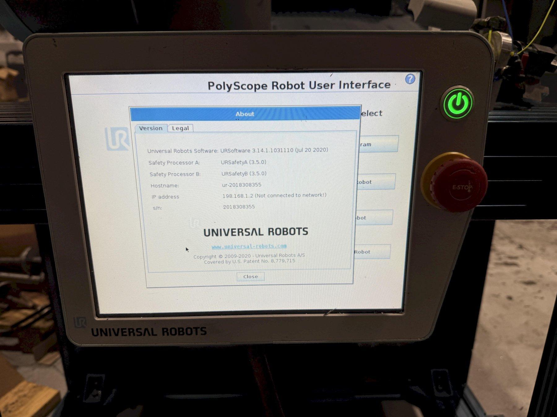 Universal Robots, UR-10 Cobot, dual chuck grippers, flexible loading system, 22 lb. payload, 2018 - Image 10