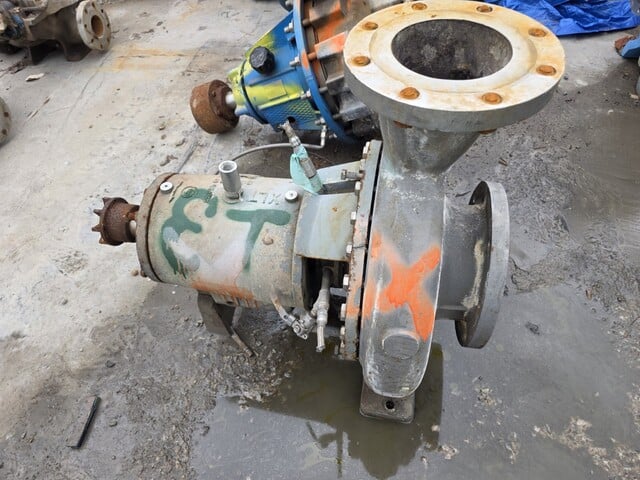 Goulds #3175, 6x8-15, ANSI Stainless Steel Centrifugal Process Pump, Bare Pump - Image 2
