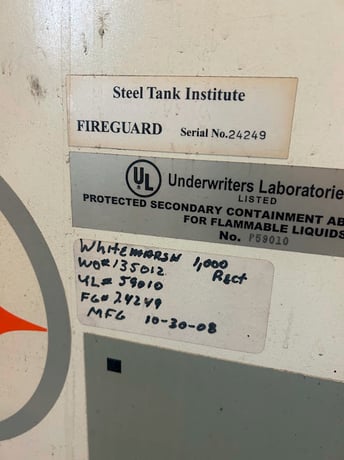 1000 gallon Diesel fuel Tank for feeding generators, double wall UL, Highland Tank Product line - Image 2