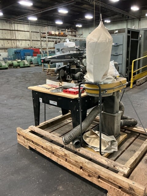 The Original Saw Co. #353101, radial arm saw with dust collector - Image 9