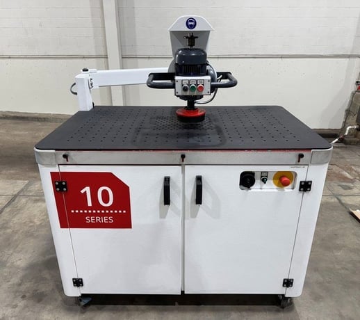 Timesavers #10-Series, 51" x 31" table, 10.2" x 12.25" vacuum, 5.9" disc, 1 HP, 2022 - Image 2