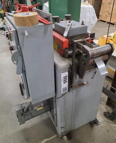 6" x .065" CWP #6SPS, straightener, 17-roll, entry pinch rolls, variable speed, loop sensors, DC drive - Image 2