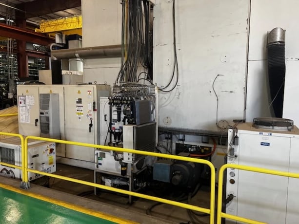 MAG #VTC-1600, CNC Vertical Boring Mill, 63" chuck, 78.7" swing, 68.89" ram stroke, C-axis live tooling, 450 - Image 5