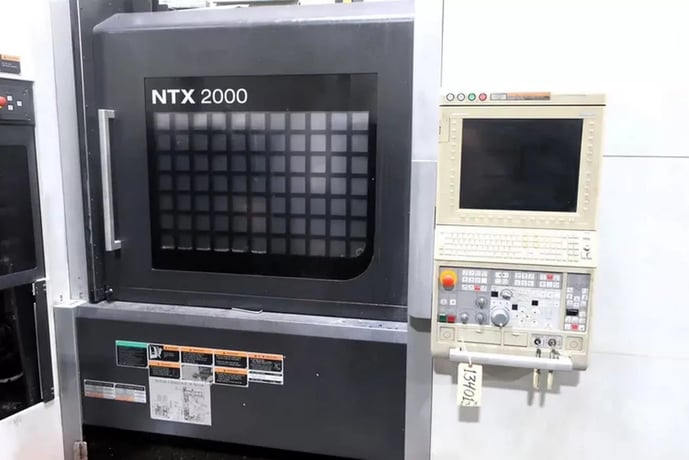 DMG Mori #NTX-2000/1500SZM, CNC Lathe, 25.9" swing, 60.6" between centers, 24" turning diameter, 8" chuck - Image 2