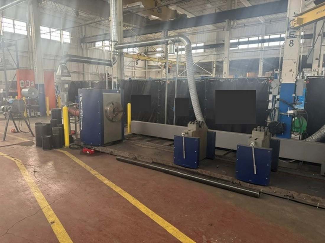 HGG #PC600, CNC Pipe Profile Cutting Machine, 2" - 24" O.D. capacity, 3 ton pipe weight, 20' pipe length - Image 2