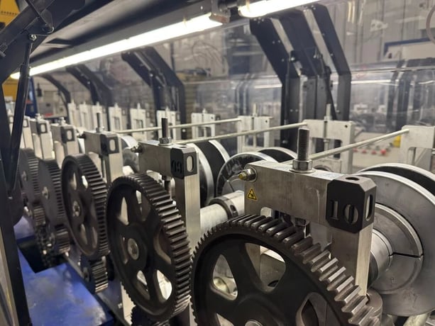 10 Stand, Knudson #KFD-2025G1, Stud/Track Rollformer, 1.5" max. profile depth, 17" max. strip width, 41" pass - Image 3