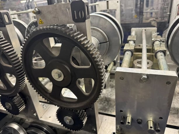 10 Stand, Knudson #KFD-2025G1, Stud/Track Rollformer, 1.5" max. profile depth, 17" max. strip width, 41" pass - Image 4
