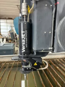 Omax #Optimax-60X, 5-Axis CNC Waterjet, 5.1' x 13' table, 40 HP, 60,000 psi, 350 IPM traverse, 600 lb. - Image 8