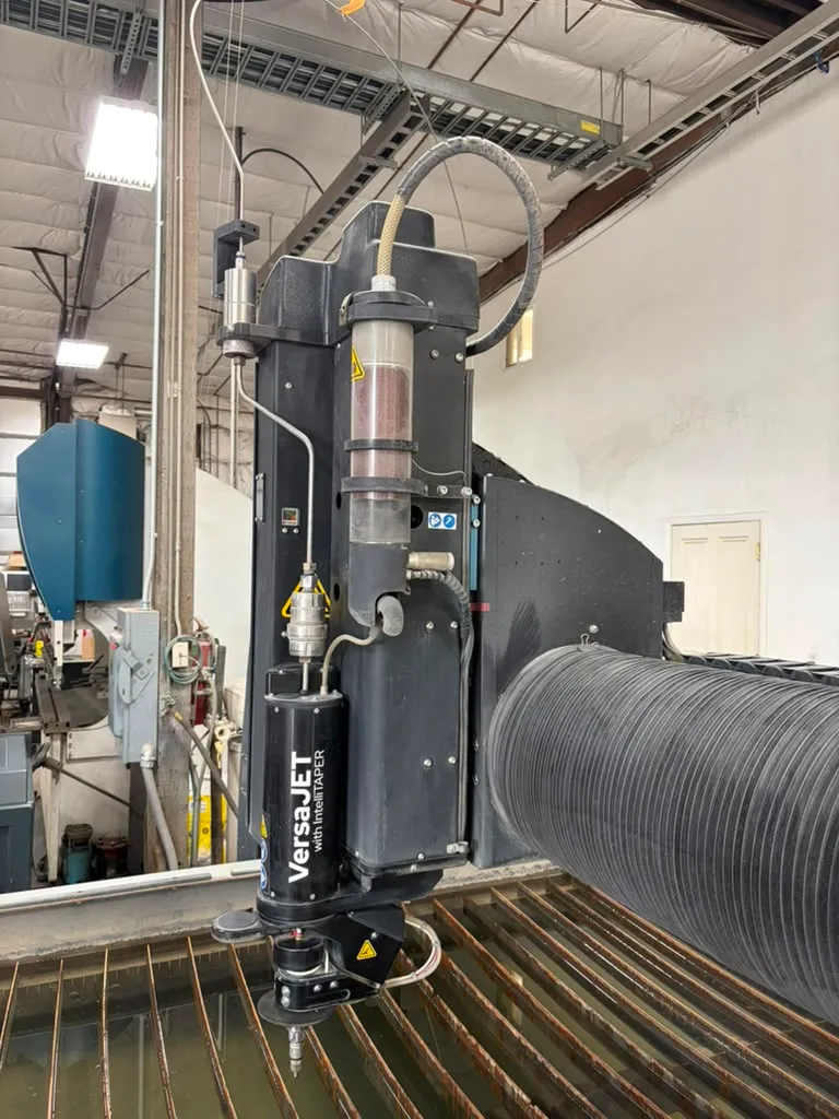 Omax #Optimax-60X, 5-Axis CNC Waterjet, 5.1' x 13' table, 40 HP, 60,000 psi, 350 IPM traverse, 600 lb. - Image 9