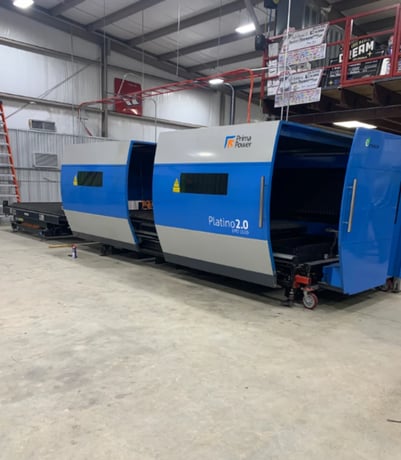 Prima #Power-Platino, CNC Fiber Laser, 4000 watt, 5' x 10' table, 2015 - Image 1