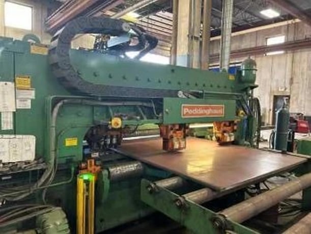 177 Ton, Peddinghaus #FPB-1800, CNC Punch/Plasma Cutter, 1.75" max. punch hole, 1/4"-1" thickness, 6"-72" - Image 1