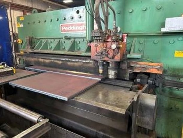 177 Ton, Peddinghaus #FPB-1800, CNC Punch/Plasma Cutter, 1.75" max. punch hole, 1/4"-1" thickness, 6"-72" - Image 2