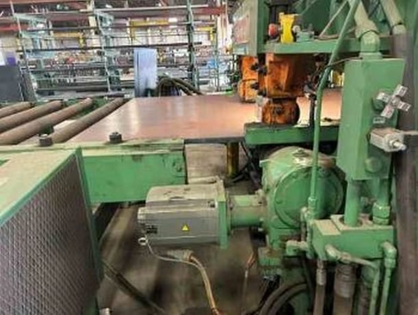 177 Ton, Peddinghaus #FPB-1800, CNC Punch/Plasma Cutter, 1.75" max. punch hole, 1/4"-1" thickness, 6"-72" - Image 3