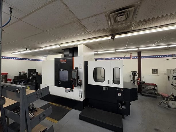 Mazak #VCN-530C, 4-Axis CNC Vertical Machining Center, 41.3" X, 20.8" Y, 20" Z, 30 HP, 12000 RPM, Cat 40, 30 - Image 1