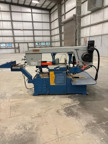 13" x 18" Baileigh #BS-20SA-DM, dual miter semi-automatic horizontal band saw, 0°-60° miter, 3 HP, 60-306 - Image 2