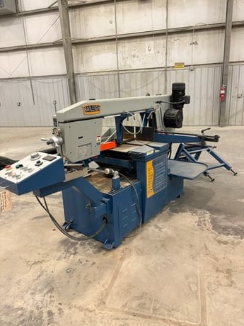 13" x 18" Baileigh #BS-20SA-DM, dual miter semi-automatic horizontal band saw, 0°-60° miter, 3 HP, 60-306 - Image 4
