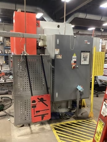 176 Ton, Bystronic #Xact-160, CNC press brake, 10' overall, 18.9" open, 8.66" stroke, 16.5" throat, 4-axis - Image 3