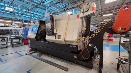 Mazak #QTN-450-II, CNC turning center, 33.2" swing, 7" bore, 6.5" bar, 48" turning length, 2000 RPM, 50 HP - Image 3