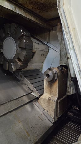 Mazak #QTN-450-II, CNC turning center, 33.2" swing, 7" bore, 6.5" bar, 48" turning length, 2000 RPM, 50 HP - Image 7