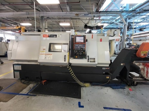 Mazak #QTN-450-II, CNC turning center, 33.2" swing, 7" bore, 6.5" bar, 48" turning length, 2000 RPM, 50 HP - Image 3
