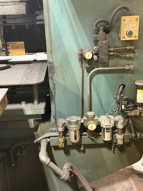 50 Ton, Amada #COMA-50-072, CNC turret punch, 44 stations, 50" X, 72" Y, Fanuc CNC, tooling included, 1983 - Image 5