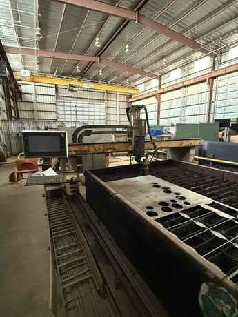 ESAB #Combirex-DX-350, CNC plasma cutting system, 8' x 20', 360 amp ESAB Precision Plasmarc, ESAB Vision T5 - Image 7