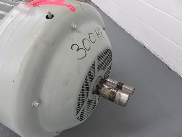 300 HP 893 RPM P & H, Frame HAF-587, TEFC, 50 Hz, 460 Volts - Image 6