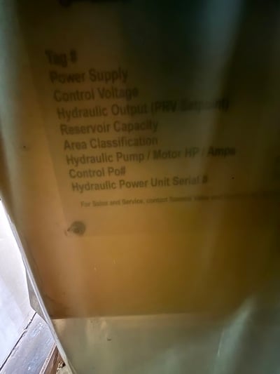 1.8 GPM Summit Valve #HPU-5-0-V-4, Hydraulic Power Unit, 3 HP, 2000 psi, 10-gallon reservoir, control panel - Image 2