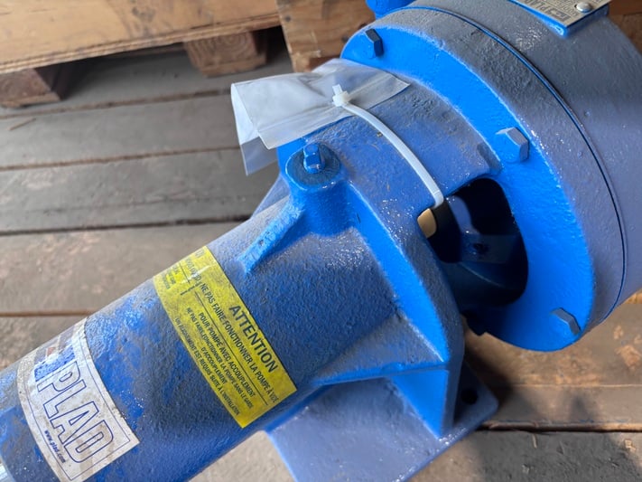 PLAD Equipment #BM-101208G-6ABF1-1, Single Stage Centrifugal Transfer Pump, 1.25" suction x 1" discharge - Image 2