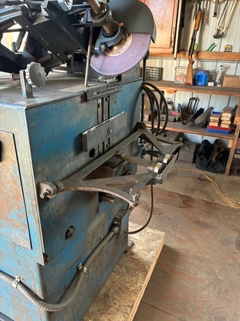 Armstrong #2-LH, Bandsaw Grinder, Left hand, rebuilt - Image 7