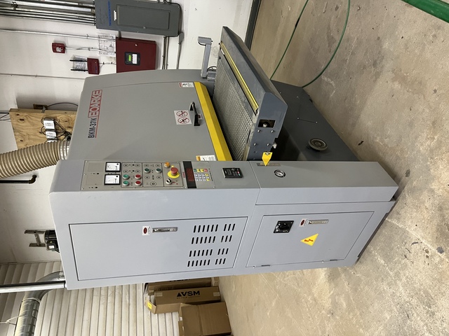 37" Boarke #BKM-37K, Single Head Wide Belt Sander, combo head, 2021 - Image 1