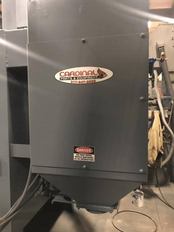 48" Cardinal Table Blast, 15 HP Direct Drive Blast Wheel, New - Image 4