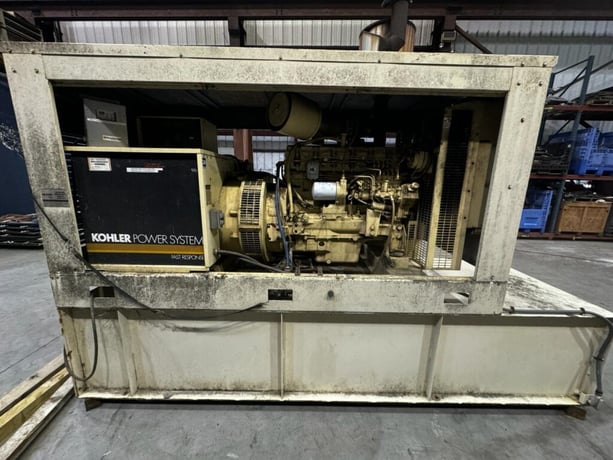 180 KW Kohler #180ROZJ, diesel generator set, John Deere engine, weatherproof enclosure, 277/480 Volts, 991.8 - Image 4