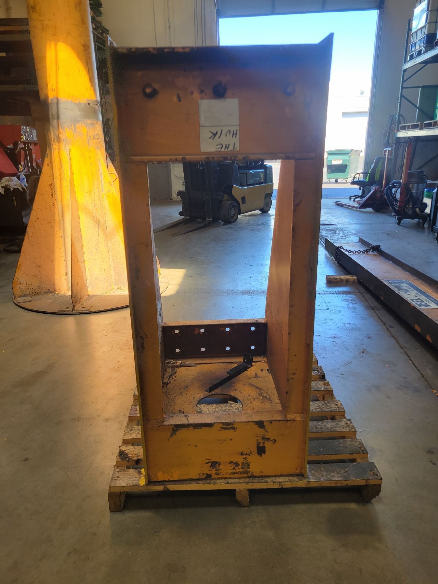 3 Ton, Abell-Howe, jib crane, 20' arm, 16' span, 10' under beam - Image 4