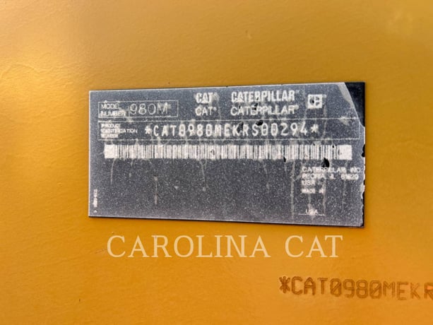Cat 980M, Wheel Loader, 10966 hours, S/N: KRS00294, 2014 - Image 6