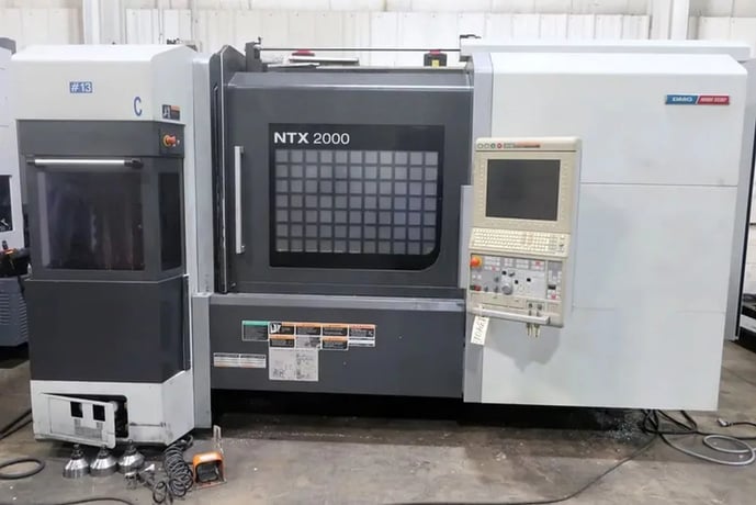 DMG Mori #NTX-2000/1500SZM, CNC Lathe, 25.9" swing, 60.6" between centers, 24" turning diameter, 8" chuck - Image 1
