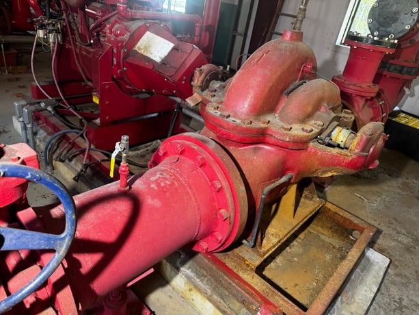 3500 GPM @ 231' TDH, Clark e #JW6H-UF60, Fire Pump, John Deere Diesel Engine, 654 Hours - Image 8