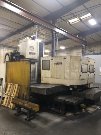 4.3" Toshiba #BTD-110R16, CNC Table Type Horizontal Boring Mill, 78.7" X, 59" Y, 19.7" spindle travel, 65" x - Image 2